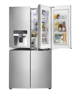 LG Electronics presentó su nueva línea de refrigeradoras