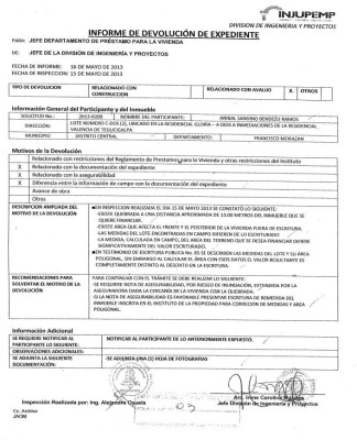 Avalúos se realizaron bajo normas internacionales