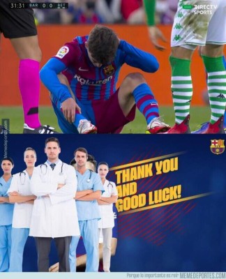 Memes no perdonan al Barcelona y Xavi tras derrota ante el Betis