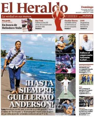 ¡Hasta siempre Guillermo Anderson!