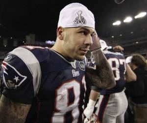 Aarón Hernández fue jugador de Los Patriotas de la NFL.