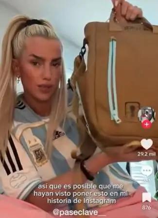 Pareja de futbolista de Argentina revela el regalo que les hizo Messi después del Mundial