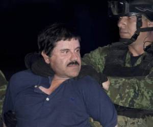 Foto del 8 de enero del 2016 cuando fue capturado el Chapo
