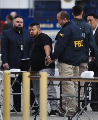 Realizan operativo en Los Ángeles contra la pandilla MS-13