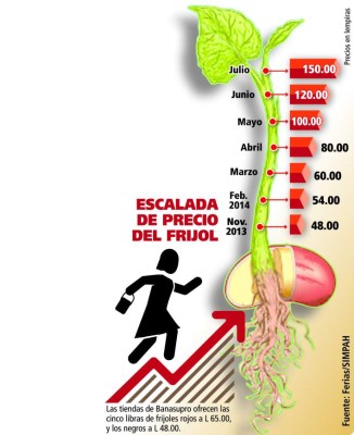 Frijoles etíopes no bajan precios locales