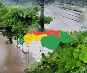 También se esperan lluvias y lloviznas en las zonas central, occidental y oriental, acompañadas de un descenso en la temperatura ambiente y vientos racheados en la mayor parte del país, según el reporte.