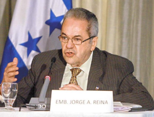 Jorge Arturo Reina fue rector de la Universidad Nacional Autónoma de Honduras (UNAH).