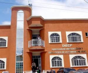 Edificio de la DIECP en la capital de Honduras.