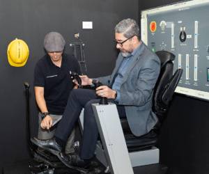 Carlos Suazo, director del Infop, durante el lanzamiento de un proyecto que actualmente es investigado por la Fiscalía.