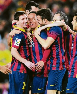 Aquí en Barça todo esta muy bien