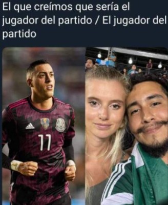 Relación entre gringa y mexicano presentes en partido de Copa Oro causa revuelvo en redes con memes