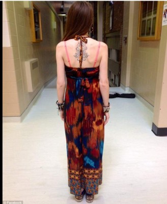 El 'vestido provocativo'