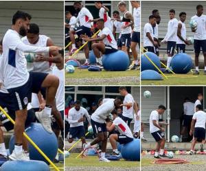 El Club Deportivo Olimpia se prepara para enfrentar a Marathón en el juego de ida de la final del torneo Apertura 2025 de Liga Nacional. Así fue el último entreno previo a viajar a San Pedro Sula.