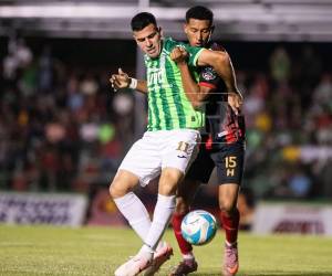 Imágenes del desarrollo del partido.