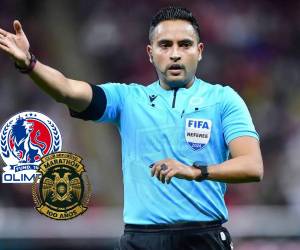 Said Martínez será el árbitro principal del encuentro.