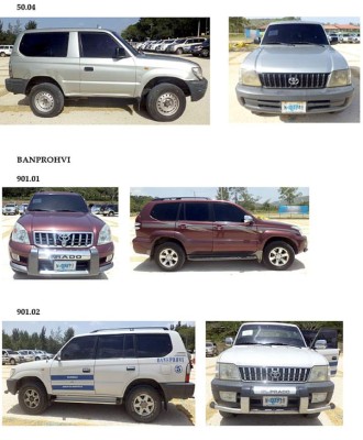 Conozca los carros de lujo en que se conducían ministros hondureños