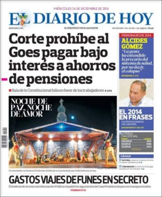 Las portadas navideñas del mundo