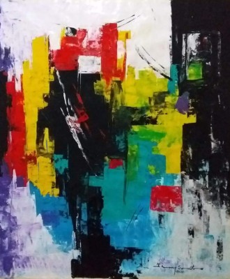 eclosión de arte abstracto en el pincel de yimy santos rumbo a argentina