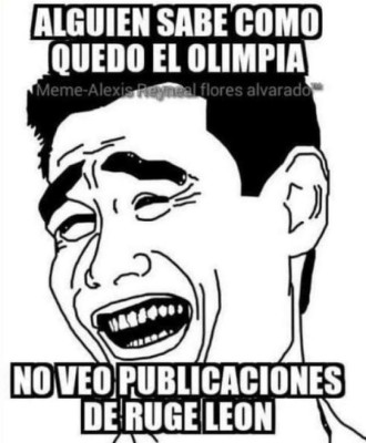 Destrozan con memes al Olimpia por perder la final de grupos en el Nacional