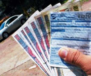 El incumplimiento del pago de matrícula conlleva multas y sanciones para el dueño del vehículo (Foto: El Heraldo Honduras/ Noticias de Honduras)