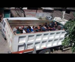 Imgen de referencia. Camión con indocumentados. Foto: diario1.com