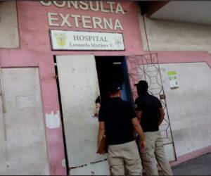 La Atic secuestro varia documentación del Hospital Leonardo Martínez.