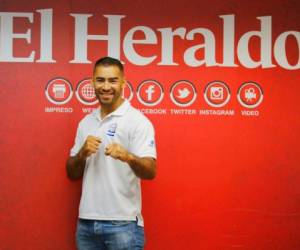 Miguel Ferrera en visita a EL HERALDO. Foto: Marvin Salgado.