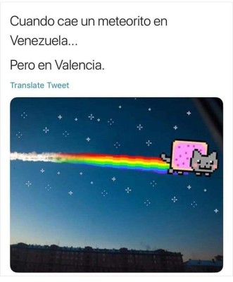 Los divertidos memes del meteorito y 'el fin del mundo' este 3 de octubre