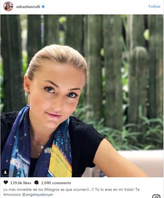 Sebastián Rulli grita a los cuatro vientos lo enamorado que está de Angelique Boyer