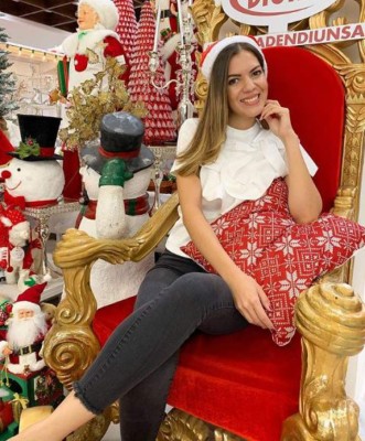Así le dieron la bienvenida a la Navidad estas bellas y famosas hondureñas