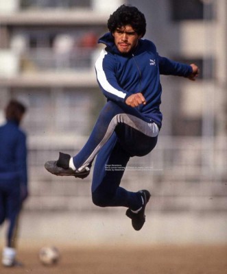 Las fotos de Diego Armando Maradona en su gira con el Boca de 1982 que no habías visto