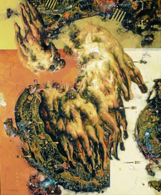 El dramatismo en el pincel del pintor hondureño Armando Lara