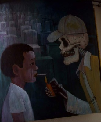 Napoleón Villalta, digno embajador de la plástica y la cultura teleña