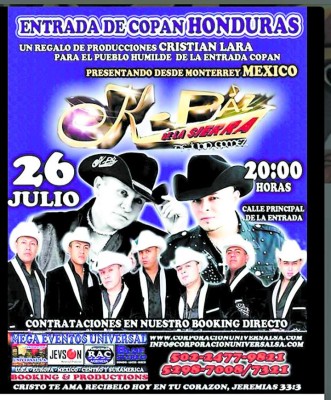 Gobierno no supo de concierto de K-Paz de la Sierra