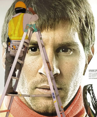 Messi, ilustre en Rosario