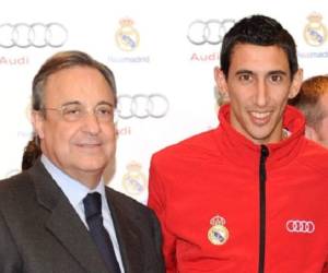 El presidente del Real Madrid explicó la salida de Di María. / AFP