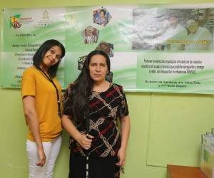 Carola López y Xiomara Herrera viajarán a Bruselas, Bélgica. Foto: David Romero/EL HERALDO.