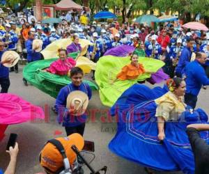Solo en la capital, Tegucigalpa, fueron asignados 2,500 agentes para brindar la seguridad de las fiestas cívicas.