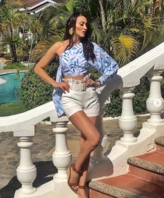 Rely Ramos, la guapa periodista olanchana que quiere la corona en el Miss Honduras Universo 2021&nbsp;&nbsp;