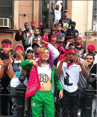 Armas, dinero y drogas, las fotos de 6ix9ine de sus redes sociales