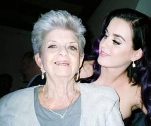Katy tenía una buena relación con su abuela, Ann Pearl Hudson. Foto: Instagram
