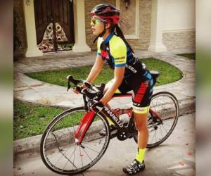 Jahzeel Blanco, de 24 años, es una de las mejores exponentes que tiene Honduras en el ciclismo.