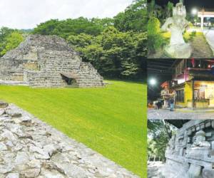 Durante el día, centenares de visitas de nacionales y extranjeros se reportan al Parque Arqueológico de las Ruinas de Copán, sitio ancestral declarado en 1980 como Patrimonio de la Humanidad. Fotos Efraín Salgado / EL HERALDO