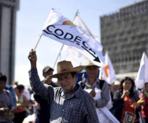Los manifestantes se concentraron en los departamentos de Sololá, al oeste, y de Baja Verapaz, al norte de la capital.