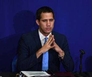 Juan Guaidó fue reelecto presidente del Parlamento de Venezuela. AP.