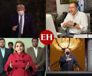 Donald Trump, Juan Orlando Hernández, Jeanine Añéz y Boris Johnson son algunos de los presidentes que se infectaron del letal coronavirus.