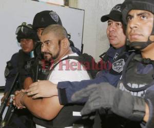 Osman Donay Martínez Guevara fue capturado en Copán, occidente de Honduras. Foto EL HERALDO