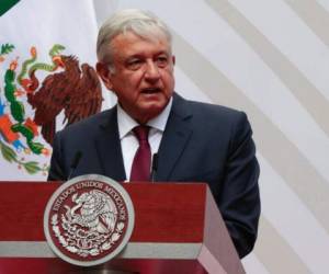 Andrés Manuel López Obrador, presidente de México, durante una de sus conferencias de prensa.