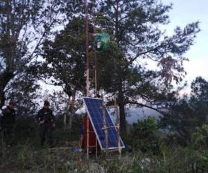 En el sector aledaño a Ilama se han encontrado tres antenas de telefonía que brindaba señal al penal.