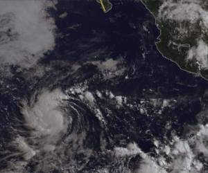 La tormenta se está fortaleciendo rápidamente y se espera que en las próximas horas se convierta en huracán. Foto: Twitter